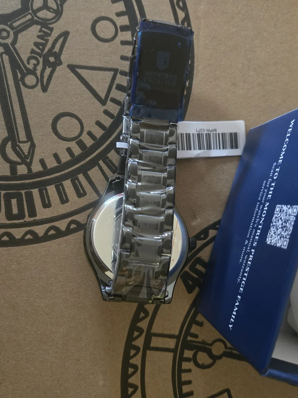 Invicta Black Ceramic Bracelet Watch with Crystal Accents